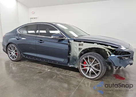 2025 Genesis G70 Base z USA, uszkodzony, nr VIN KMTG34SC0SU155391